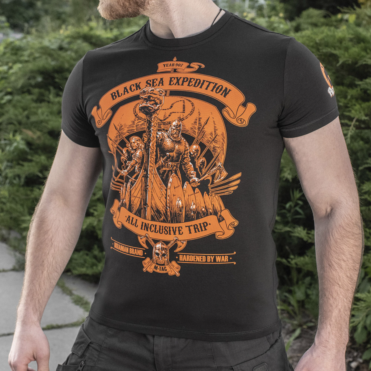 M-Tac T-shirt Black Sea Expedition