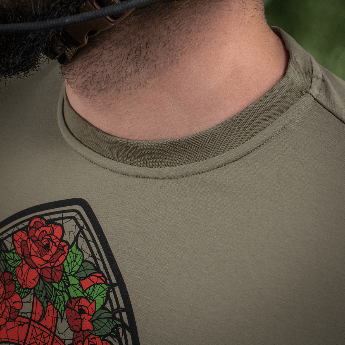 M-Tac T-Shirt Motanka med ukrainsk Motanka-dukke tryk i traditionelt design