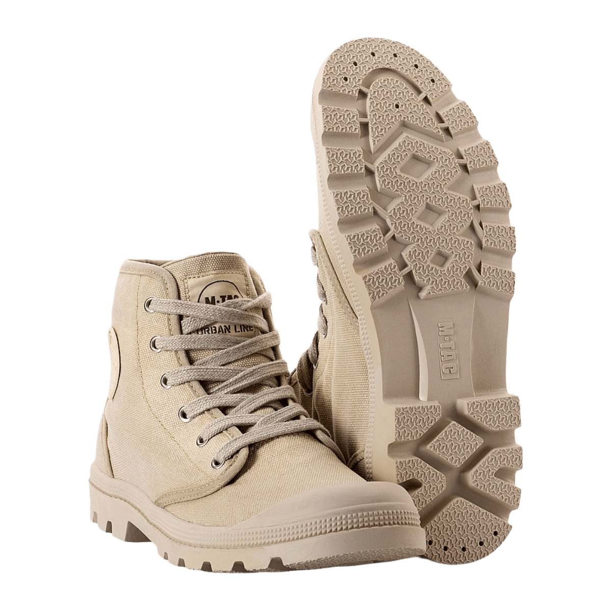 M-Tac Sneakers til udendørs aktiviteter med klassisk design, 6 snørehuller, bagoverlay, brede polyester snørebånd og elastisk ydersål