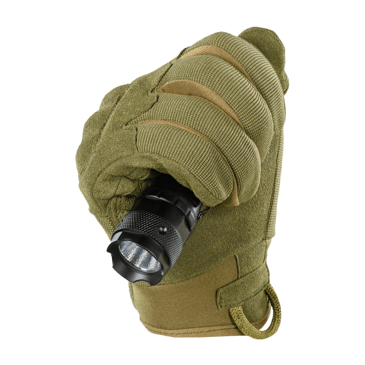 M-Tac Handsker Assault Tactical Mk.5 med knoglebeskyttelse og justerbare manchetter til taktisk brug og forbedret greb.