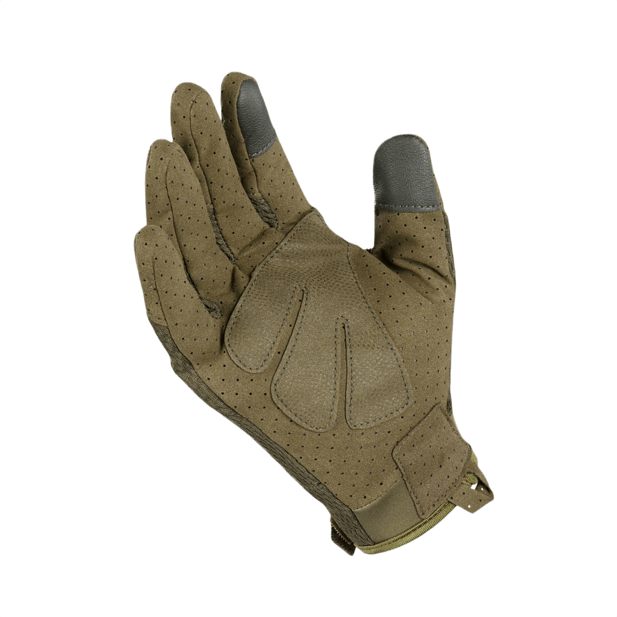 M-Tac Handsker A30, anatomisk formet handske med mikrofiber håndflade og touchscreen-funktion til skydning og træning.