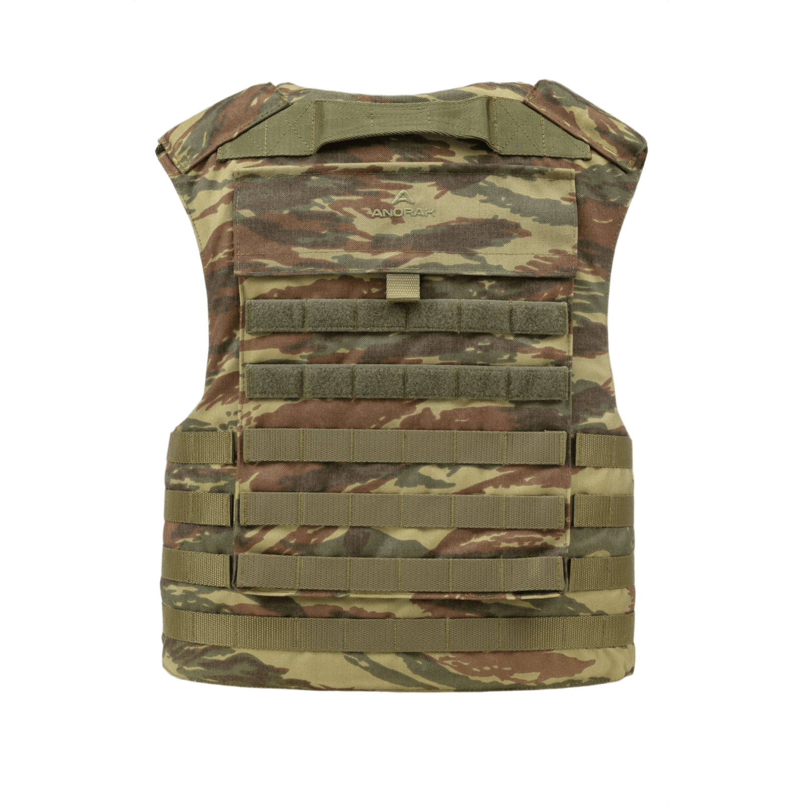 Anorak Chromium® Tactical II – fr.bk. Skudsikker Vest med IIIA-beskyttelse, camouflagemønster og justerbare stropper.