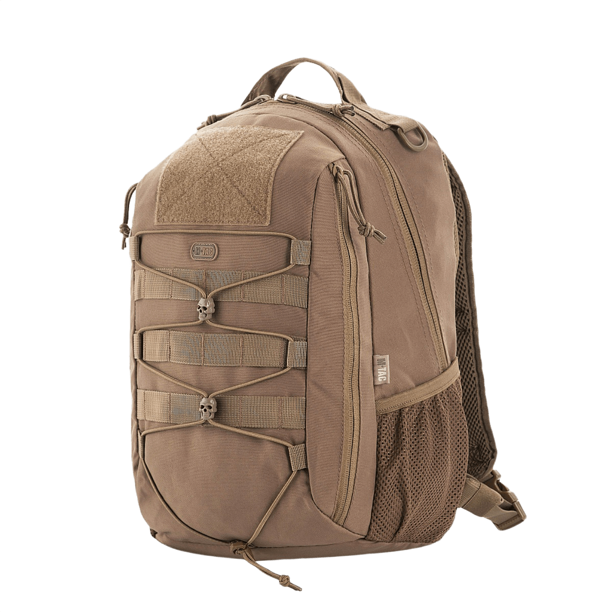 M-Tac Urban Line Force Pack Rygsæk med moderne design, hovedrum, ekstrarumm og sidelommer, ideel til daglig brug og rejser.