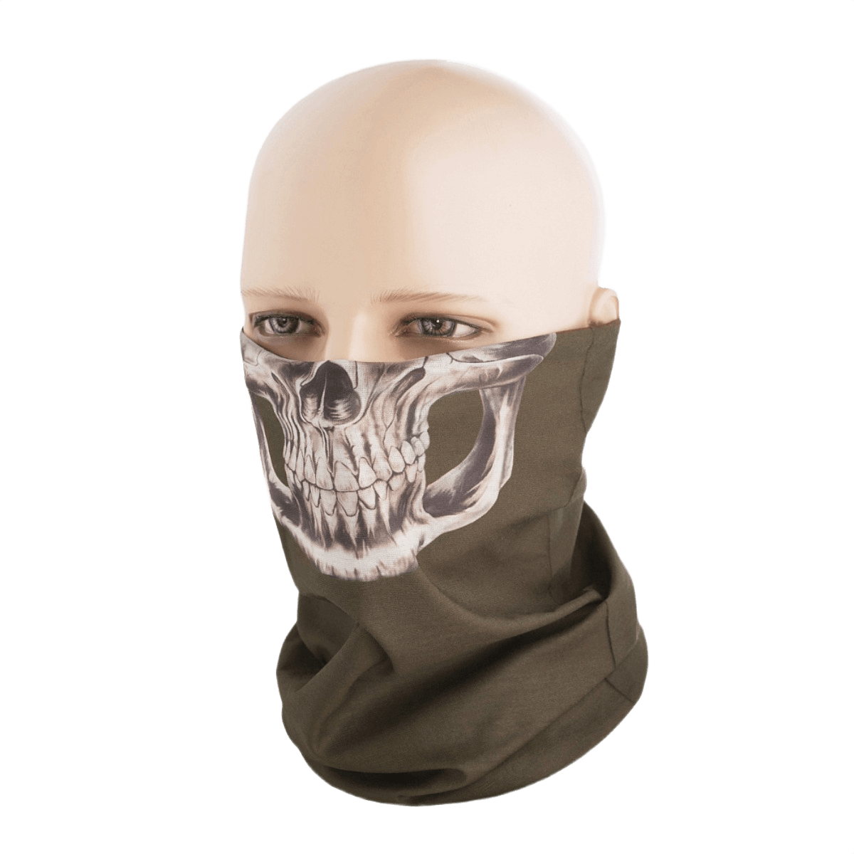 M-Tac Let Tubehalstørklæde Reaper Skull multifunktionelt tilbehør med dødningehoveddesign, let at bruge og ideelt til udendørs aktiviteter.