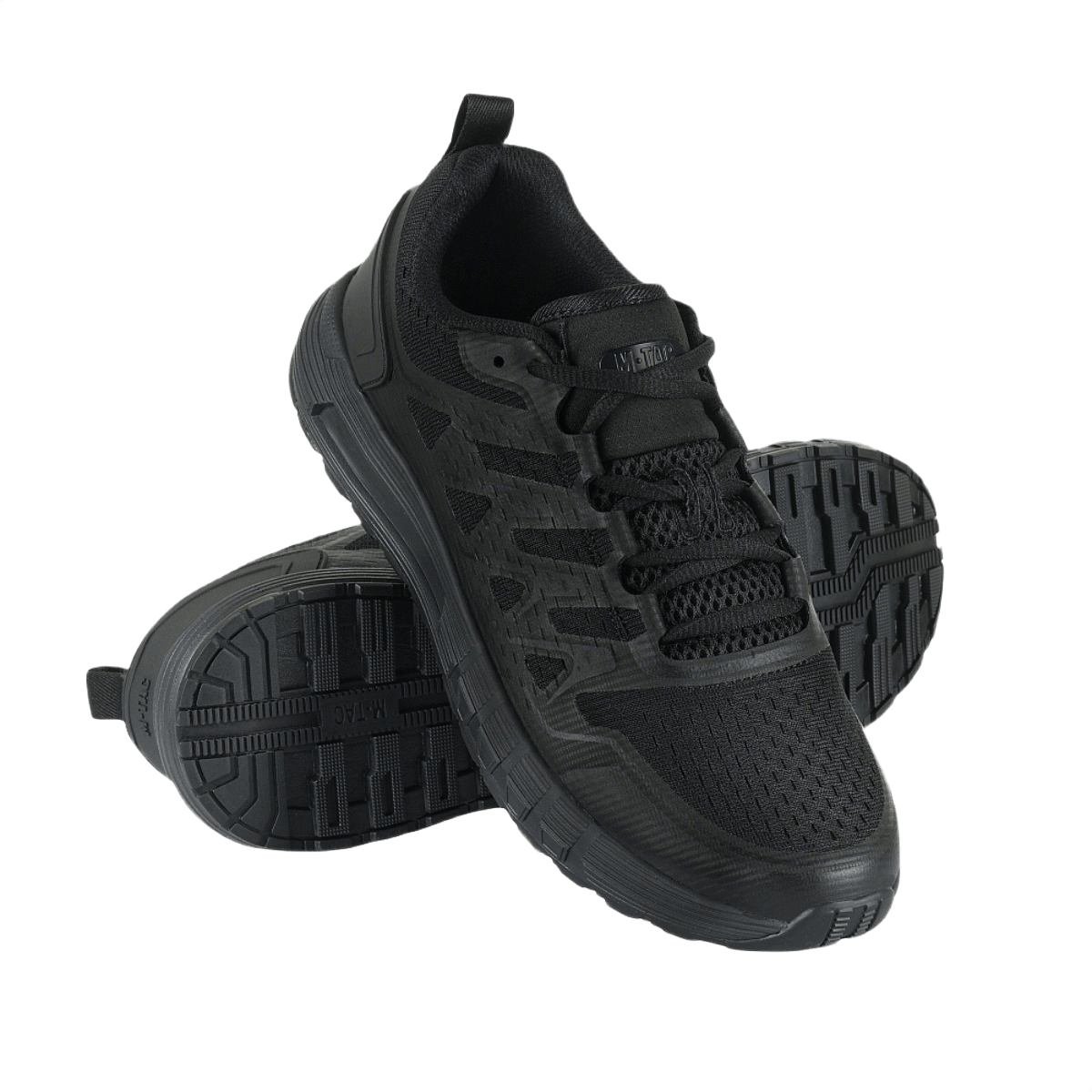 Sort M-Tac Tactical Summer Sport Sneakers til varmt vejr, høj komfort, åndbar, gummiforstærkning, slidstærk sål.