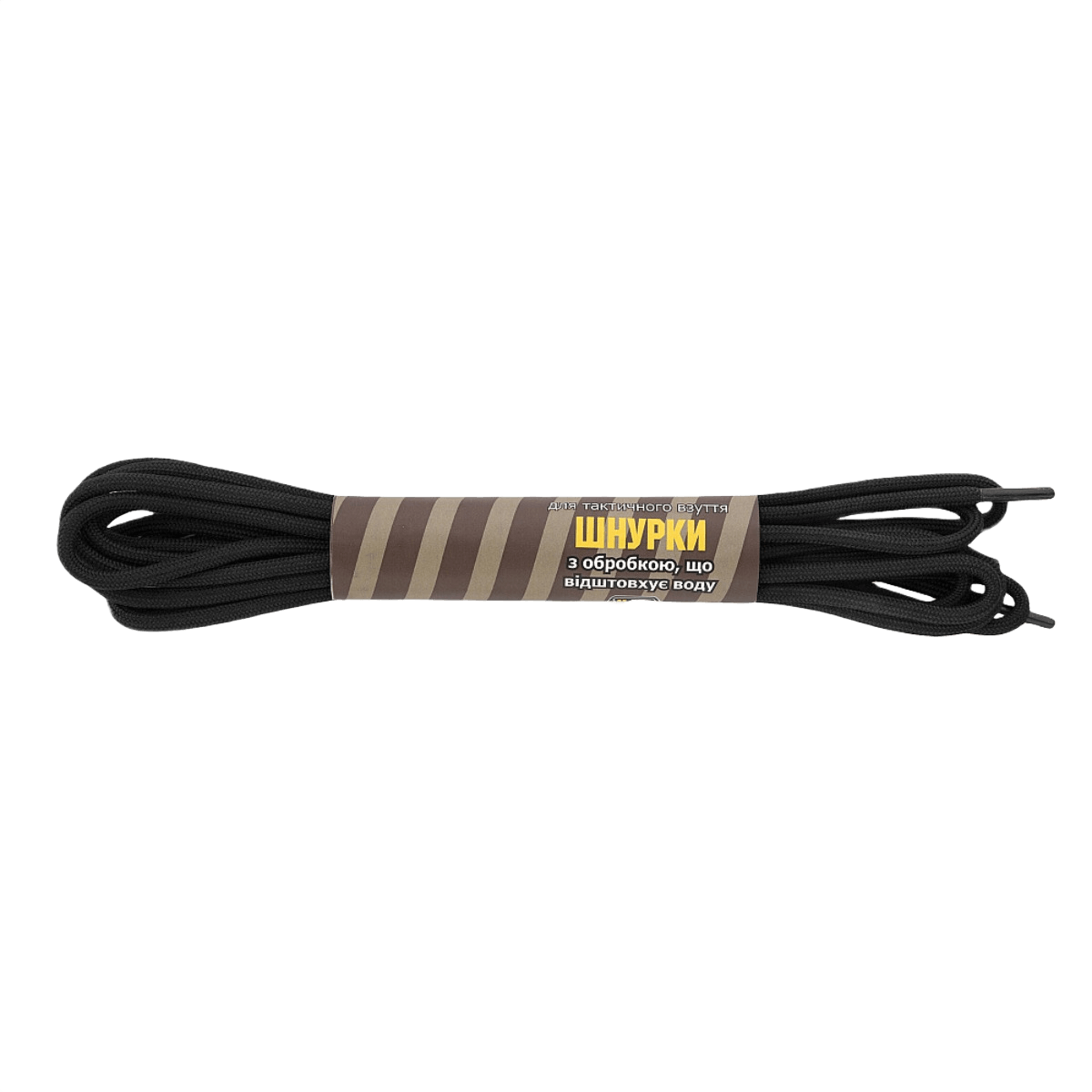 M-Tac Snørebånd med Impregnering, vandafvisende og holdbare snørebånd til sko og støvler, 100% nylon, øget slidstyrke
