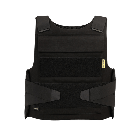 Anorak Chromium® Duty II Skudsikker Vest i sort med CORDURA® yderskal og 3D SPACER Coolmax® foring, designet til maksimal beskyttelse.