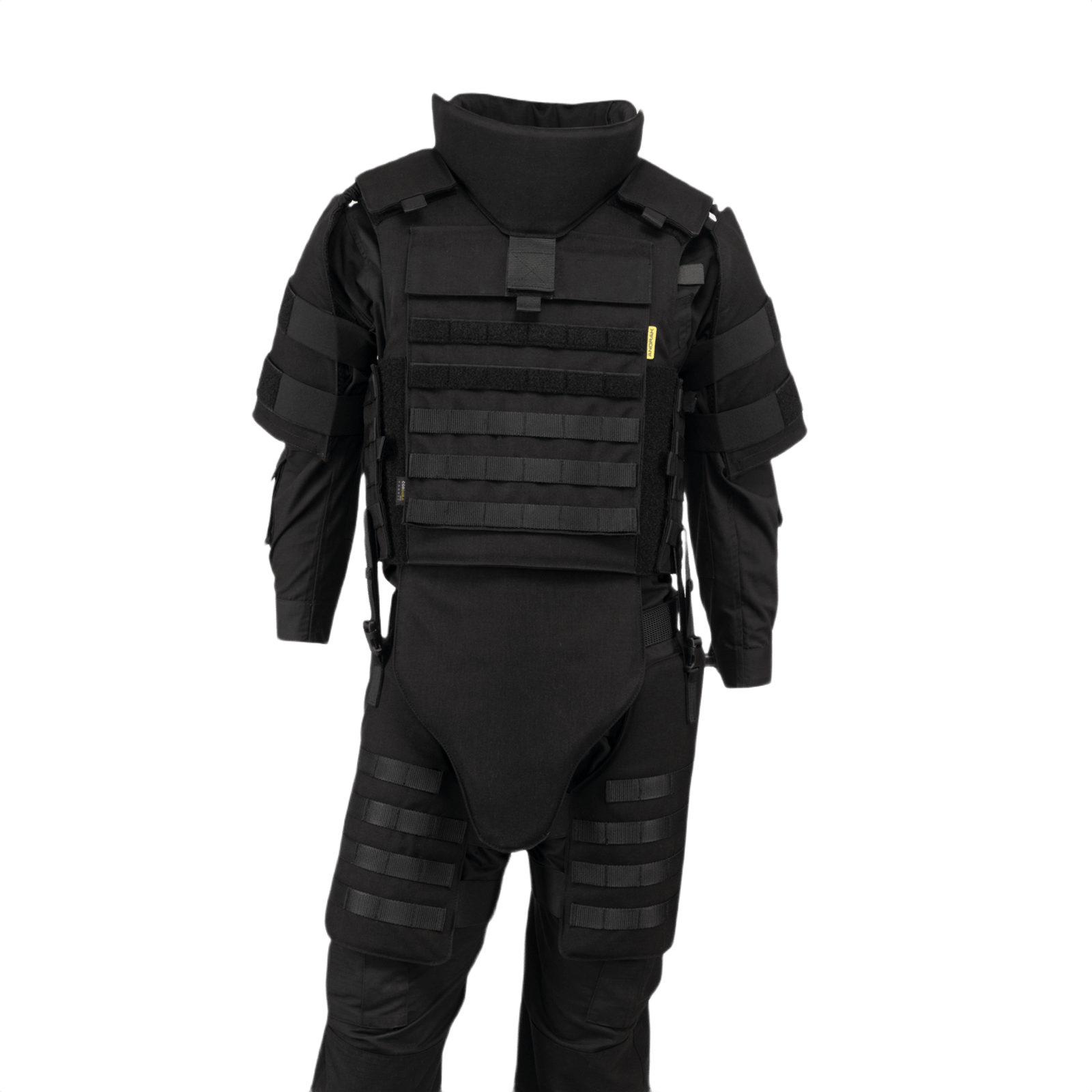 Anorak Chromium® Tactical II – fuldt sæt soft body armor vest med IIIA-beskyttelse, designet til specialstyrker og politi.