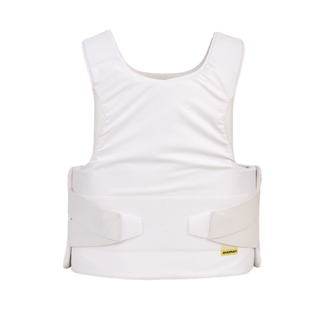 Anorak Concealable III Cover i hvid, designet til at bære skjult under tøjet med RIP-STOP Dry Comfort XT® og SPACER Coolmax® technology.