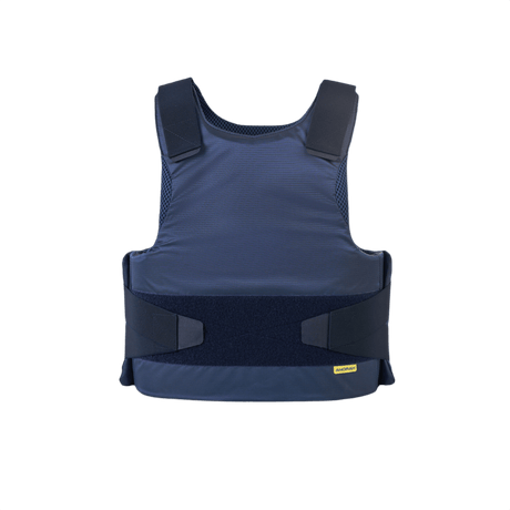 Anorak Concealable II Cover i blå, designet til skjult bæring med RIP-STOP Dry Comfort XT® og SPACER Coolmax® materialer.