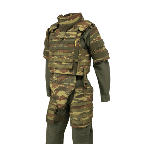 Anorak Niobium® Tactical II – full set, multi-trussel kropspanser med fuld beskyttelse til specialenheder.