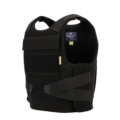 Anorak Rhodium® Duty II Stik & Skudsikker Vest med level IIIA beskyttelse og justeringssystem, sort design