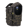 Anorak Rhodium® Tactical II – fr.bk. MultiCam® Stik & Skudsikker Vest med niveau IIIA-beskyttelse, designet til kropsdækning og tilpasning.