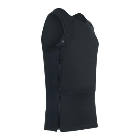Anorak Undershirt II Cover i sort med sideåbningssystem og antibakteriel stofteknologi, designet til maksimal skjul og komfort.