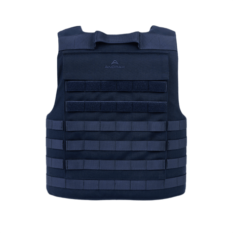 Anorak Tactical I Cover med ergonomisk design og 360° PALS webbing til MOLLE-udstyr for politi, kystvagt og forsvarspersonale.