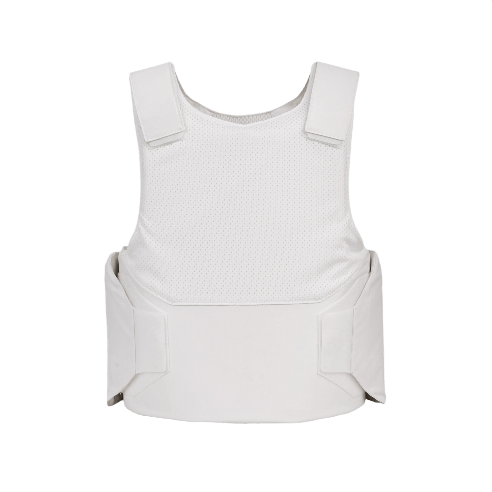 Anorak Titanium® Concealable I Stik & Skudsikker Vest i hvidt design, niveau IIIA beskyttelse, skjul under almindeligt tøj.