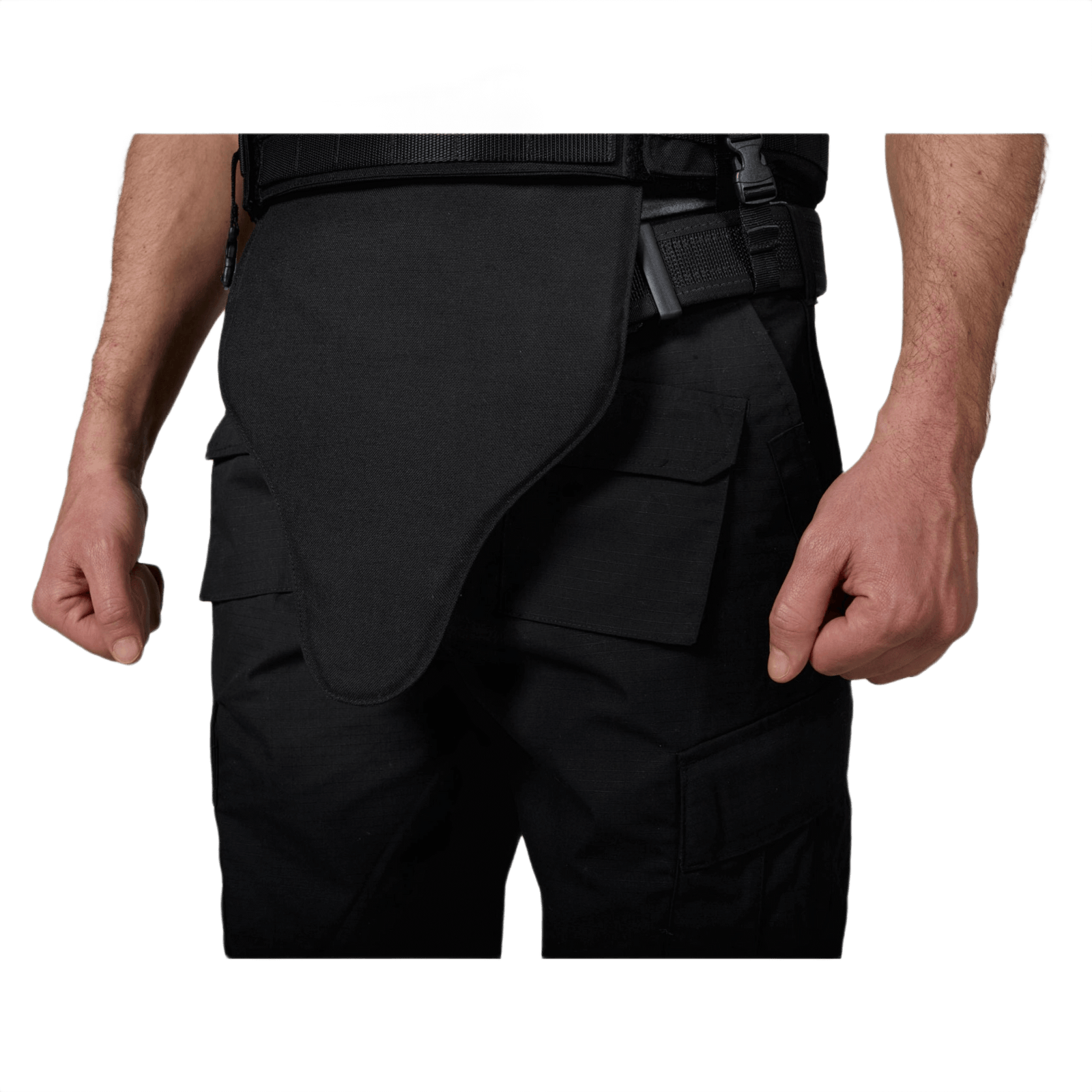 Anorak Chromium® Skridtbeskytter I soft armor tilbehør med maksimal beskyttelse mod trusler, designet til skridtområdet.