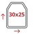 30x25 cm