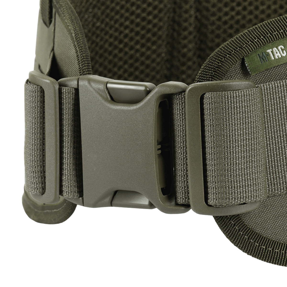 M-Tac Krigsbælte Laser Cut i slidstærk Cordura® 500D, ideelt til tilpasning af bærersystemer til specifikke operative opgaver.