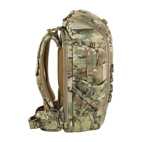 M-Tac Rygsæk Gen. III Elite – Small i multicam Cordura 500D/1000D med ergonomisk design og modulært MOLLE-system, galleri position 1.