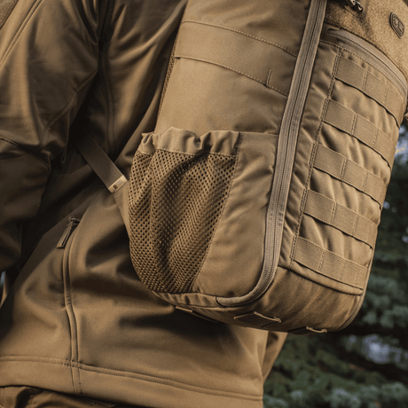 M-Tac Rygsæk Gen. II Elite – Small med kuffertåbning, elastiske mesh-lommer og NIJ-certificering, vist i galleri position 1.