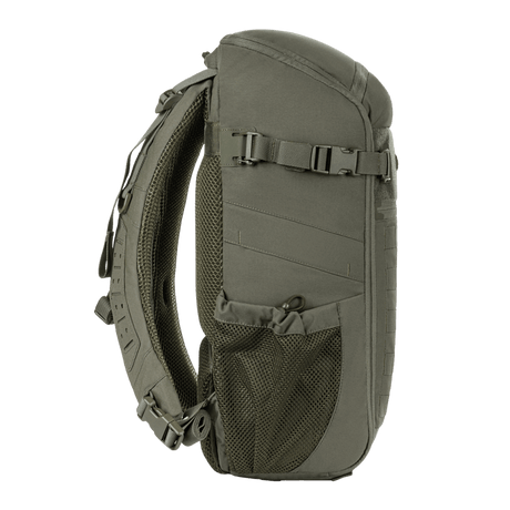 M-Tac Rygsæk Gen. II Elite – Small i slidstærkt materiale med kuffertåbning, mesh-lommer og elastiske remme i galleri position 1