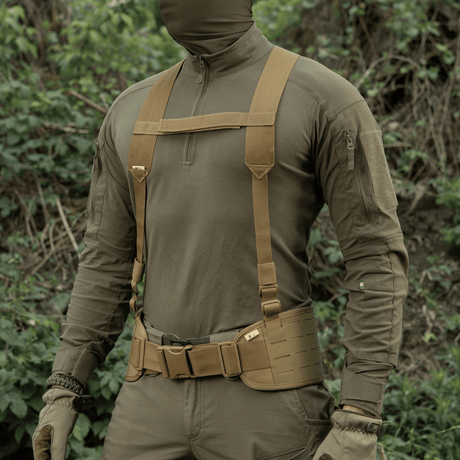 M-Tac Skulderstropper til taktisk bælte Elite i tæt MIL-SPEC webbing med justerbar længde og forstærkede samlinger, galleri position 1.