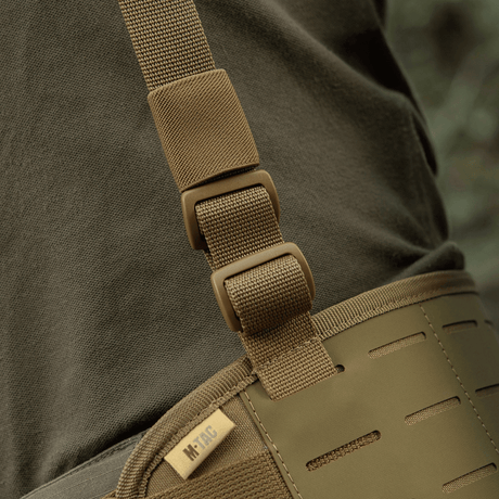 M-Tac Skulderstropper til taktisk bælte Elite i tæt MIL-SPEC webbing med justerbar længde og robust spændelukning, galleri position 1.