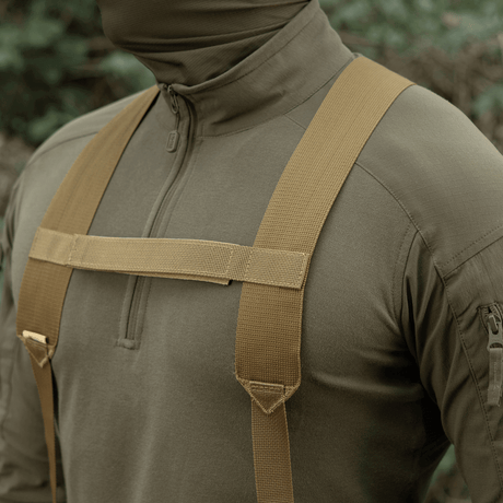 M-Tac Skulderstropper til taktisk bælte Elite i kraftig MIL-SPEC webbing med justerbar længde og robust design, galleri position 1.
