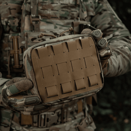 M-Tac organizer pouch Elite i slidstærkt multicam-materiale med NIJ-certificering til taktisk opbevaring af EDC og førstehjælp, galleri position 1