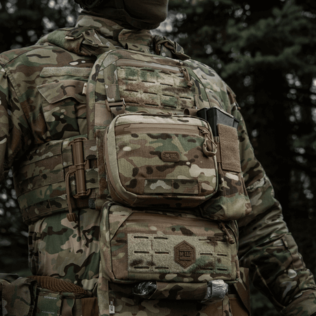 M-Tac organizer pouch Elite i multicam-materiale med NIJ-certificering til taktisk opbevaring af EDC og førstehjælp, galleri position 1