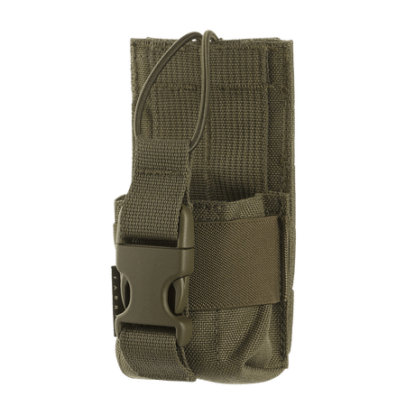 M-Tac Radio Pouch Motorola 4400/4800 i slidstærkt nylon med åben adgang til PTT-knap, mikrofon og NIJ-certificering, galleri position 1.