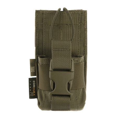 M-Tac Radio Pouch Motorola 4400/4800 i holdbart Cordura nylon med åben adgang til PTT-knap, mikrofon og NIJ-certificering, galleri position 1.
