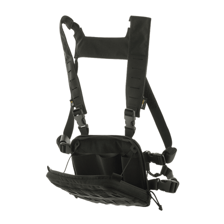 M-Tac Chest Rig Elite brysttaske i Cordura 500 med MOLLE Laser Cut panel, H-sele, Velcro og NIJ-certificering, galleri position 1