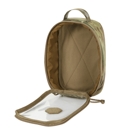 M-Tac Utility Organizer Transparent Elite Small Gen. II med multicam, gennemsigtigt frontpanel, holdbart materiale og NIJ-certificering, galleri position 1.