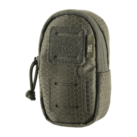 M-Tac PC Utility Taske Elite Hex i olivengrøn med hexagonalt mønster, robust materiale og MOLLE-kompatibel tilbehør, galleri position 1.