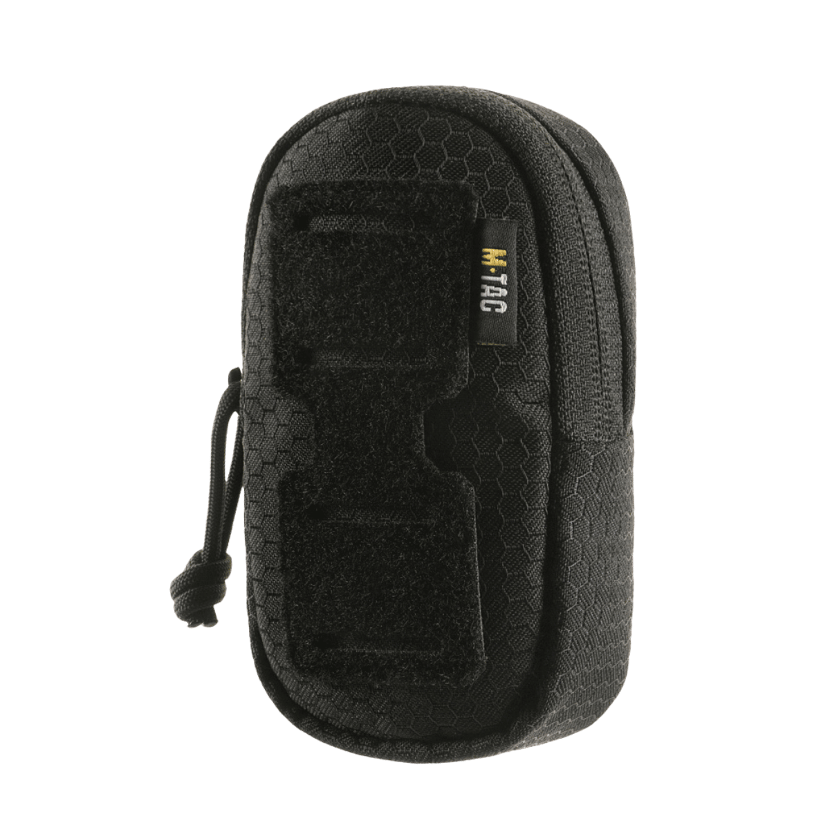M-Tac PC Utility Taske Elite Hex Gen. II skulderlomme i sort Cordura HEX, kompatibel med MOLLE-system til nem adgang og organisation.