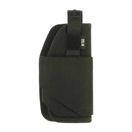 M-Tac Universal Taktisk Hylster Elite Højre i Cordura 500D med justerbar strop og MOLLE-interface til Glock 17 og andre pistoler.