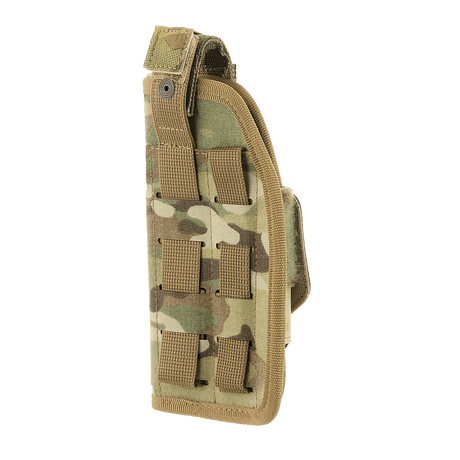 M-Tac Universal Taktisk Hylster Elite Højre i lamineret Cordura 500D med MOLLE-interface og justerbar strop.