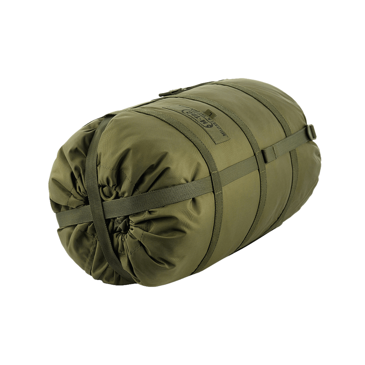 M-Tac Kompressionspose i slidstærkt nylon med kompressionsstropper, ideel til opbevaring, vandafvisende og pladsbesparende design.