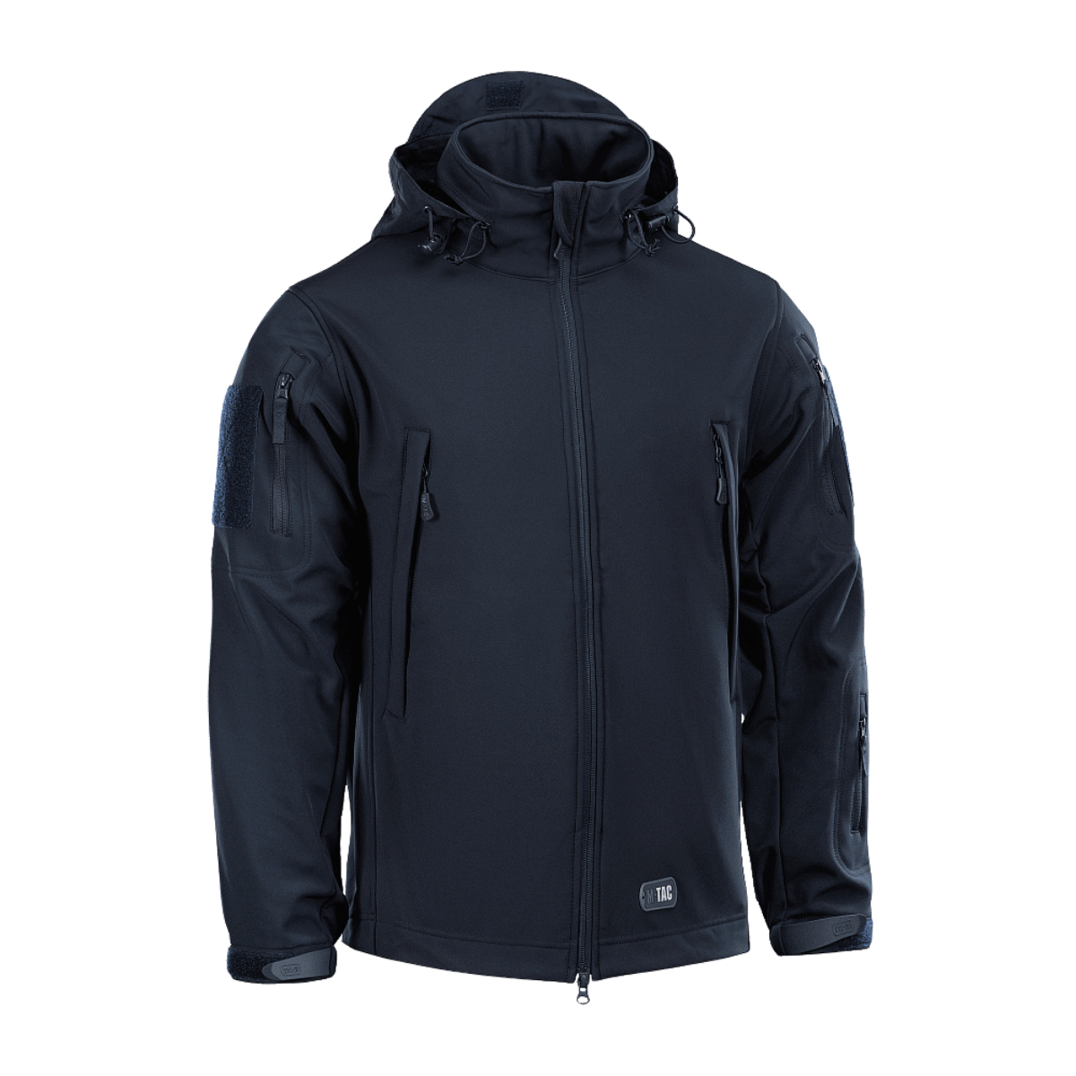 M-Tac Soft Shell Jakke med indre polyuretan-membran og fleece-lag til beskyttelse mod vejr, let og funktionel design.