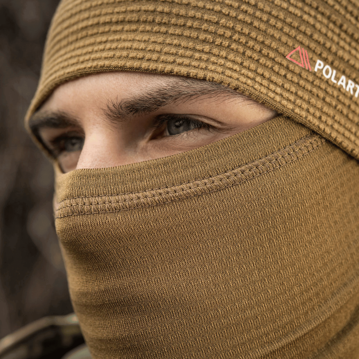 M-Tac Tube Scarf Polartec Power Grid varmer hals og ansigt mod kulde, lavet af Polartec Power Grid-fleece, alsidig brug.