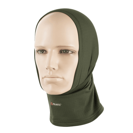 M-Tac Tube Scarf Polartec Power Grid halsrør i grøn, multifunktionelt til ansigt og hals, lavet af Polartec® Power Grid-fleece.