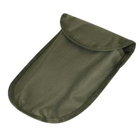 M-Tac Sammenklappelig Skovl med Etui - Grøn etui til skovlen, praktisk til camping, outdoor, jagt eller militær brug.