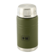 M-Tac Termoflaske 750 ml med Folde-ske i rustfrit stål, ideel til camping og vandreture