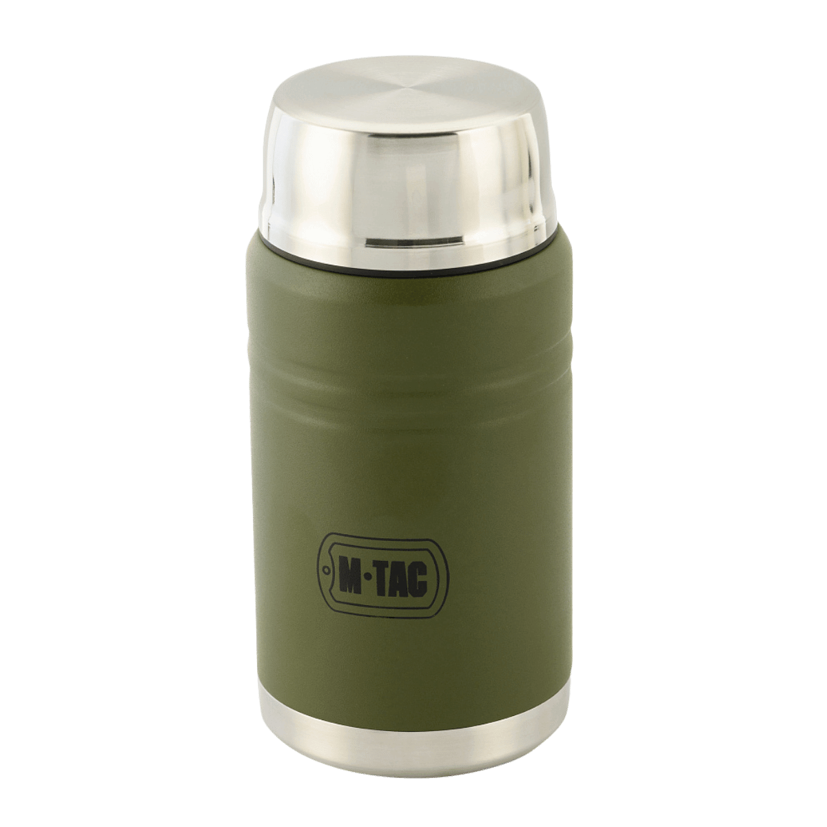 M-Tac Termoflaske 750 ml med Folde-ske i rustfrit stål, ideel til camping og vandreture