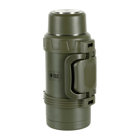 M-Tac Termoflaske 1,6 L i Rustfrit Stål ideel til camping og picnic, dobbeltvægget og lavet af holdbart rustfrit stål, holder drikkevarer varme.
