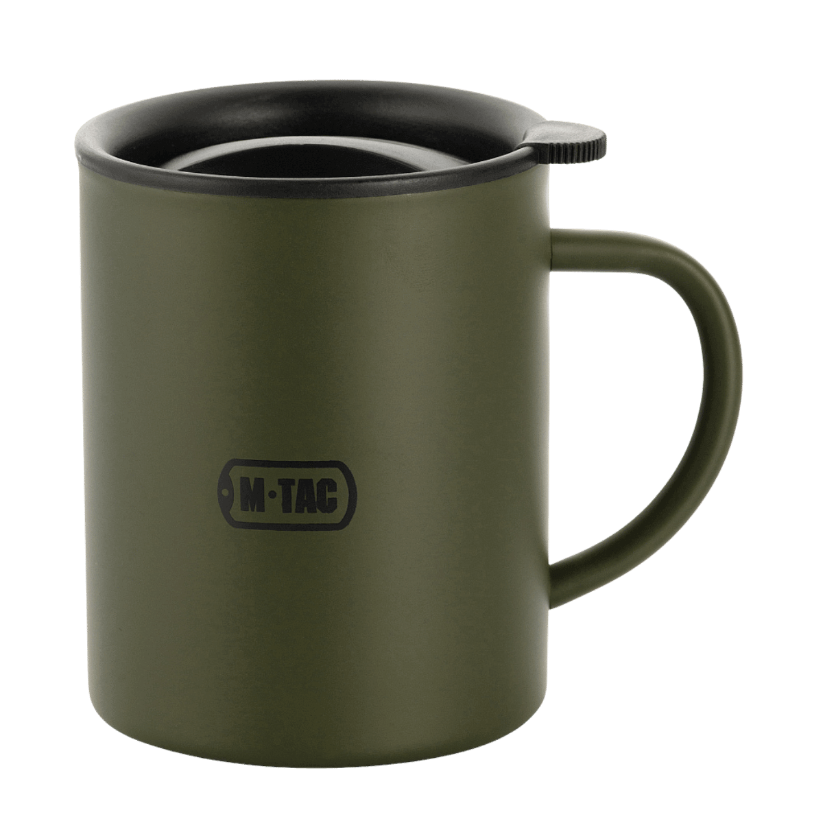 M-Tac Termokrus 400 ml – Rustfrit Stål, solidt og alsidigt krus ideel til outdoor, jagt og militærbrug, holder drikkevarer varme eller kolde.