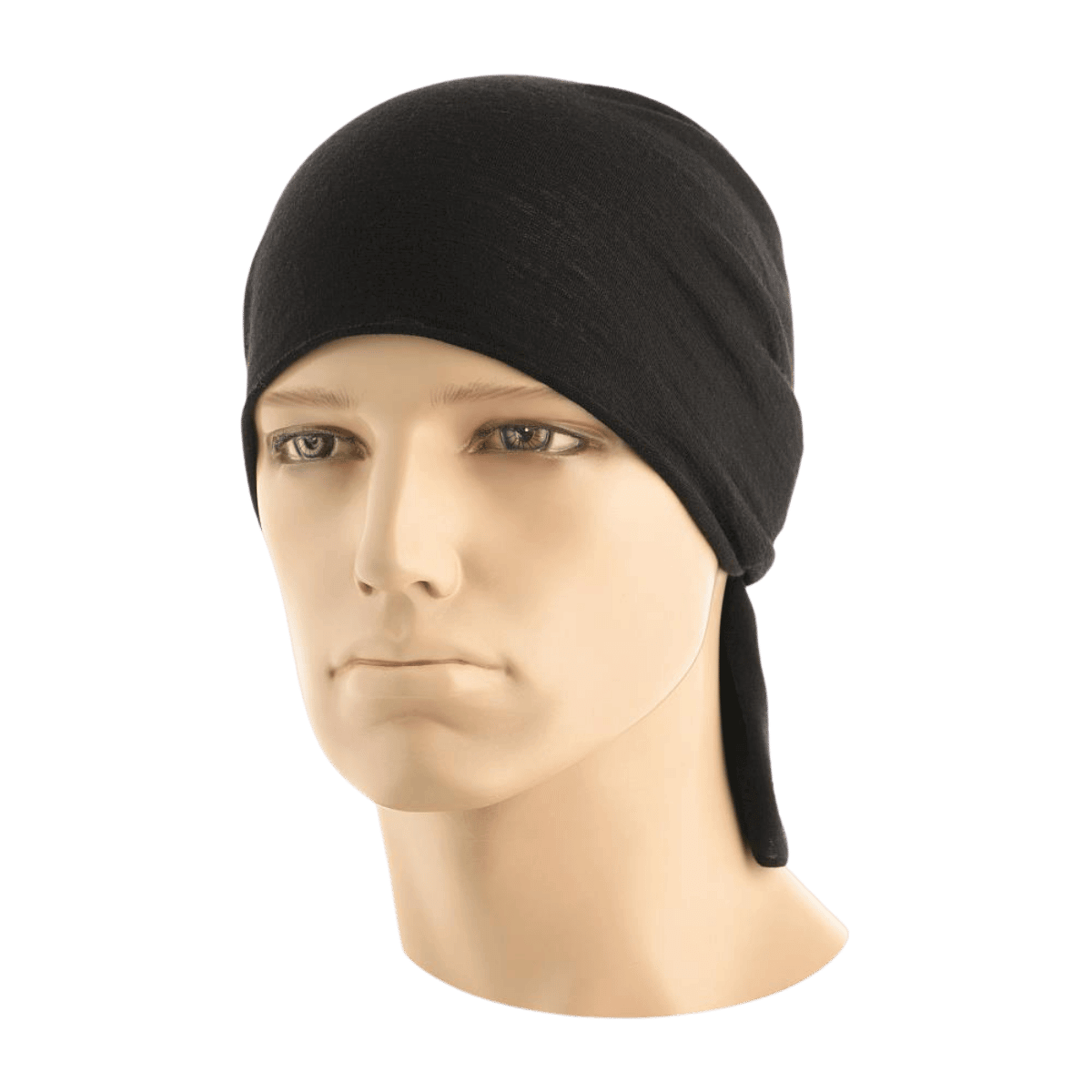 M-Tac Tubehalstørklæde i Merinould funktionelt som banadana på model.