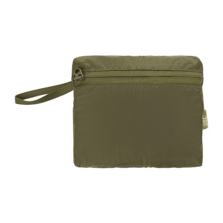 M-Tac Rygsækcover Large i olivengrøn nylon med bærestrop og lynlås, holdbart og vandafvisende cover til rygsække op til 60 liter.